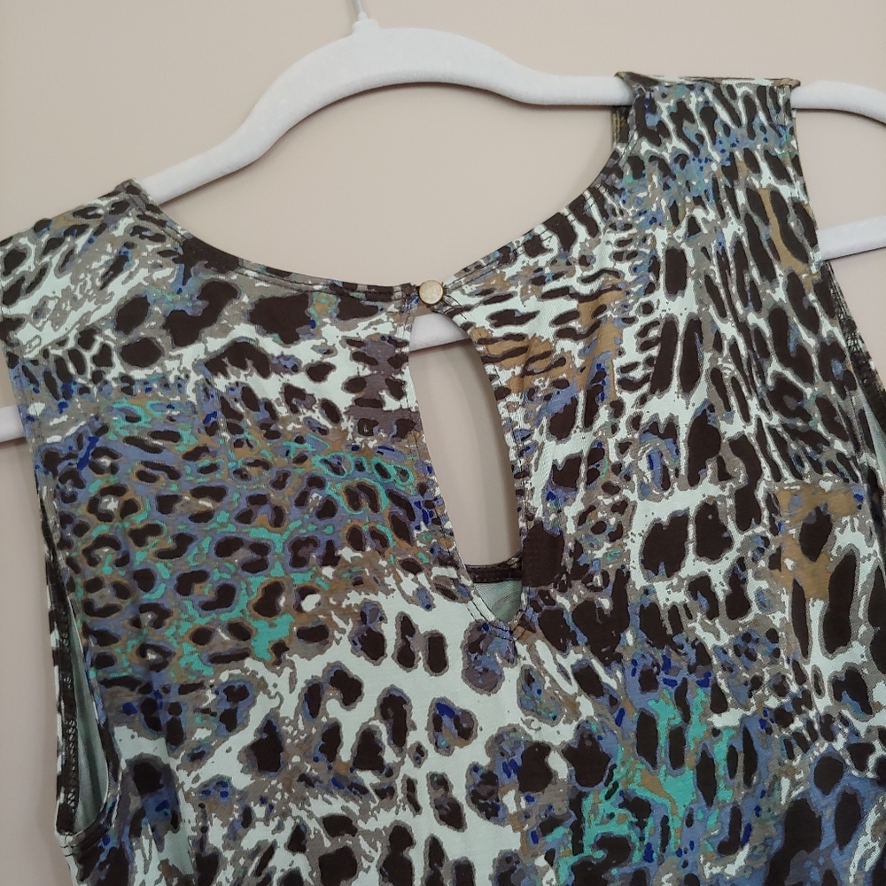 Lisa Rinna Sleeveless Wide Leg Knit Jumpsuit - Picture 5 of 13